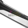 JDMBESTBOY Carbon Fiber Black Universal Car Side Skirt Extension Splitters