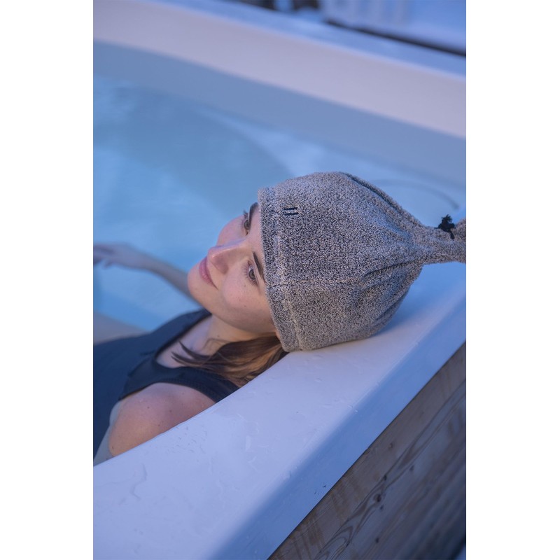 rento RNT-SAUNAHAT Women's Hat, Sauna Hat, Brown, Beige