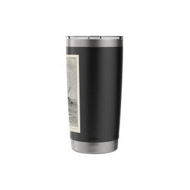 Moby Dick Whale Attacking a Whaling Ship (1892) Stainless Steel Insulated Tumbler