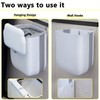 Soddeph 3.2 Gallon Foldable Hanging Trash Can with Lid for