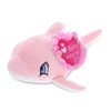 DolliBu Happy Mother's Day Baby Soft Plush Pink Dolphin Figure