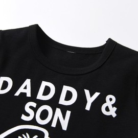 Infant Baby Boy Pants Set Little Boy Clothes Long Sleeve Tops Sweatsuit Fall Winter Outfit 2Pcs Black 3-6 Months