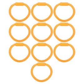 10Pcs Nylon Bull Nose Ring Accessory for Cattle Cow Farm Livestock Animal Equipment