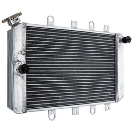 NICHE Radiator for Yamaha Grizzly 700 YFM700FG 3B4-1240A-10-00 3 Row with Cap