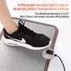 TISHIJIE Electric Heated Floor Mats - AC 110V Foot Heater,