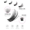 Jiocolor Natural Eyelash Clusters Fluffy Eyelash Extensions Wispy Eyelash Clusters
