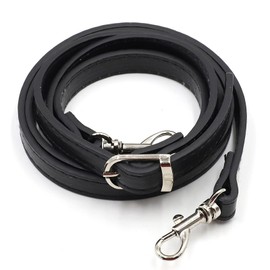 LIANHATA PU Leather Shoulder Strap, Adjustable Shoulder Bag, Bag, Shoulder Strap, Crossbody Strap, Bag Repair, Replacement, Handle Strap, Shoulder Strap, Wrap for Bags, Black