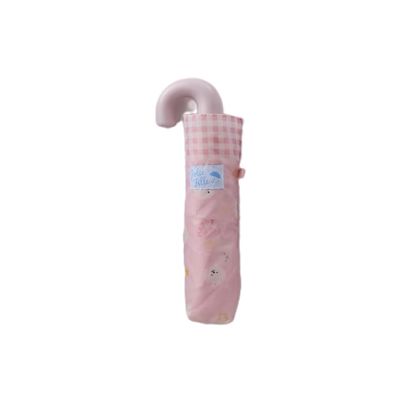 Miyajima 20750 Folding 19.7 inches (50 cm) Junior Mokomoko Pink