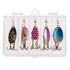 10pcs Fishing Lures Set Spinnerbait Assorted Metal Hard Lures Baits