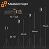 13200mAh Rechargeable Solar Work Light with Folding Stand and Carrying