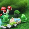 100 Pack Mini Frogs, Resin Green Tiny Frogs to Hide