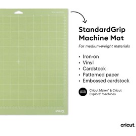 Cricut Machine Mat Variety Pack, 12 in x 12 in (3 ct)