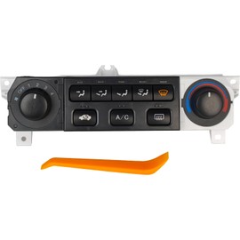 EZROAD A/C Heater Climate Control Module 79600-S84-A01ZA Compatible with Honda Accord 1998-2000, Odyssey 1998-2004 599-268 Front Climate Control Switch Panel Temperature Temp Unit 79600S84A01ZA