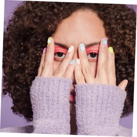 Beavorty Festive Christmas Nail Art Decor Nail Decal DIY Sticker Perfect for Home Salon Random Style