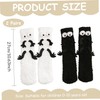 Funny Socks Fuzzy Cozy Thick Warm Holding Hands Socks with