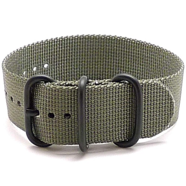 Da Luca Ballistic Nylon Military 1 Piece Watch Strap -