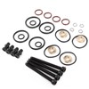 4Sets Fuel Injector Seal Repair Kit Sealing Assembly Clamp Bolt