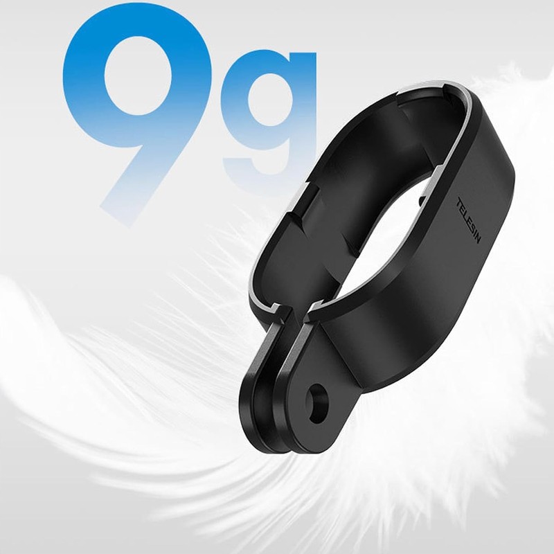 Telesin Camera Adapter Cage Frame Holder Mount for Insta360 GO