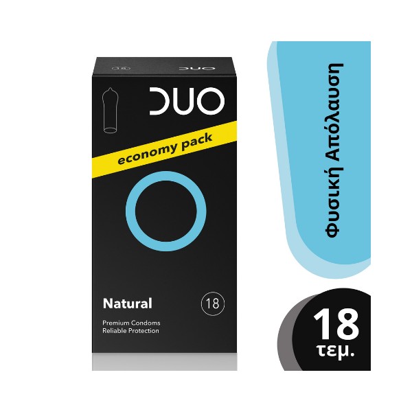 Duo Natural Economy Pack Condoms 18 pcs