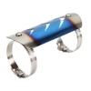 Exhaust Muffler Pipe Protector Stainless Steel Heat Shield Cover Universal