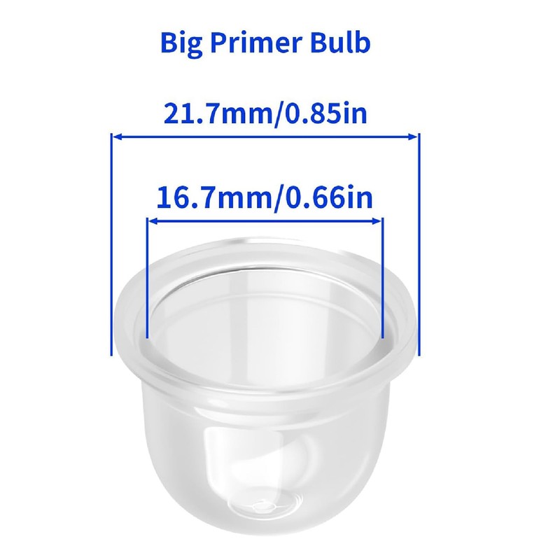 Moleyaso BG-50 BG-55 Primer Bulb Air Filter Gasket for STHIL