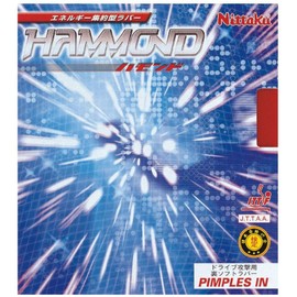 ニッタク(Nittaku) 卓球 ラバー ハモンド 裏ソフト 高弾性 NR-8527 レッド 特厚