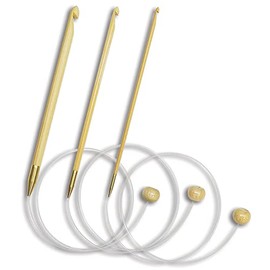 Seeknit - Seeknit (50cm 2.50mm) Flexible Afghan Crochet Hook - 1 Piece