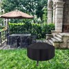 Aswalling Outdoor Fire Pit Cover 97x 56cm Waterproof and Sun