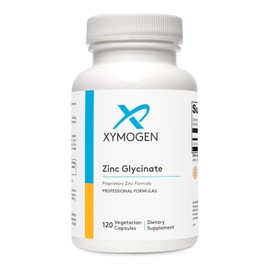 XYMOGEN- Glicinato de Zinc Suplemento de Zinc Quelado de 20 mg Quelato de Bisglicinato de Zinc para una Absorción Mejorada                            