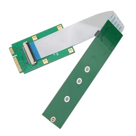 Ssd Adapter Card, Pcie to Nvme M.2 Ngff Ssd Adapter M.2 Nvme Ssd to Mini Pcie Adapter Card for 2230 2242 2260 2280 M.2