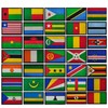 EmWoot 2PCS Africa Liberia Flag Patch Embroidered Morale Patch Military