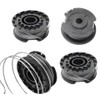 ERHUO 4 Pack Strimmer Spool Line, 1 Pack Replacement Strimmer
