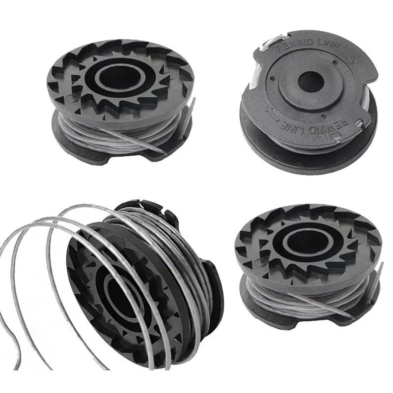 ERHUO 4 Pack Strimmer Spool Line, 1 Pack Replacement Strimmer