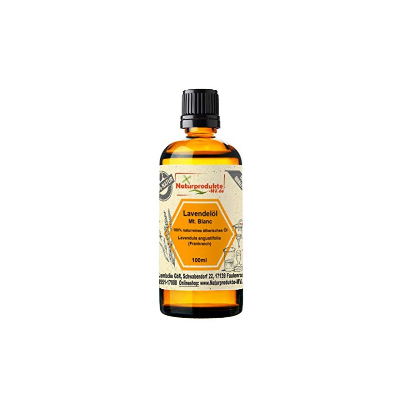 Lavender Oil 100 ml 100% Pure Natural Essential Oil