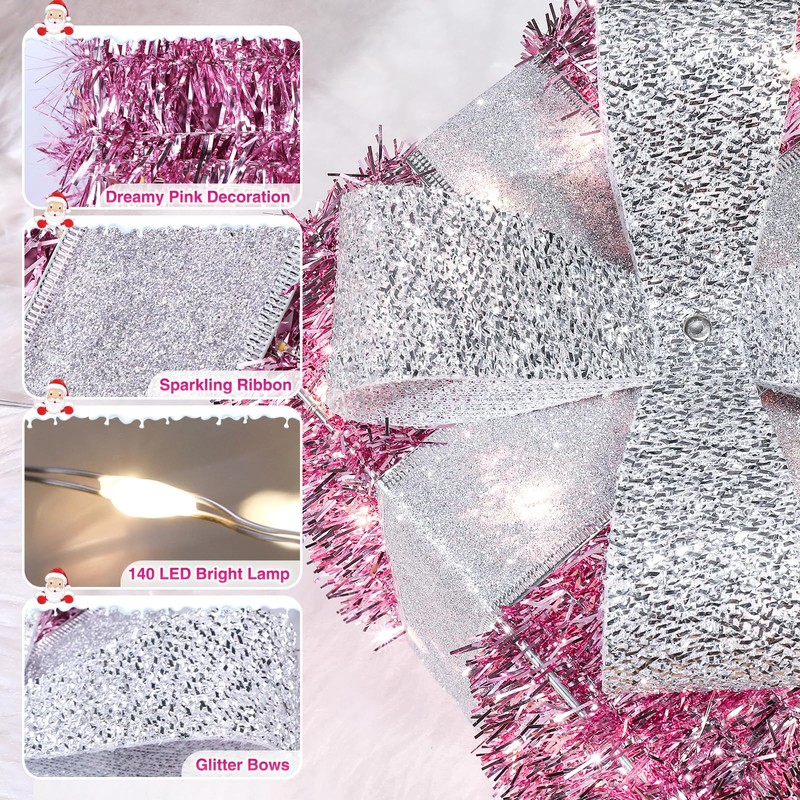 Quntis LED Gift Box Christmas Decoration