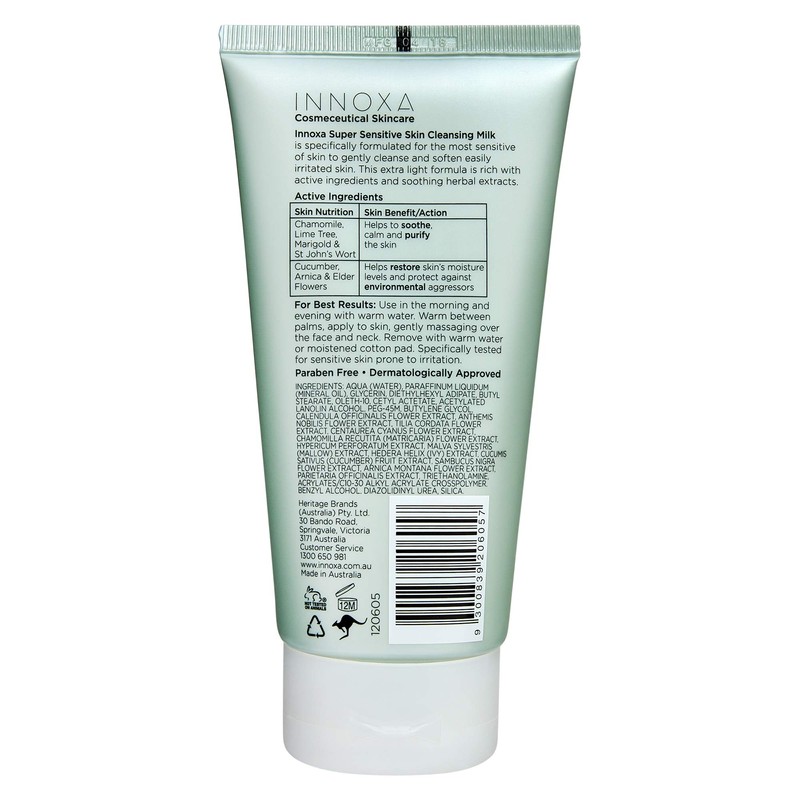 Innoxa Super Sensitive Skin Cleansing Milk 150mL