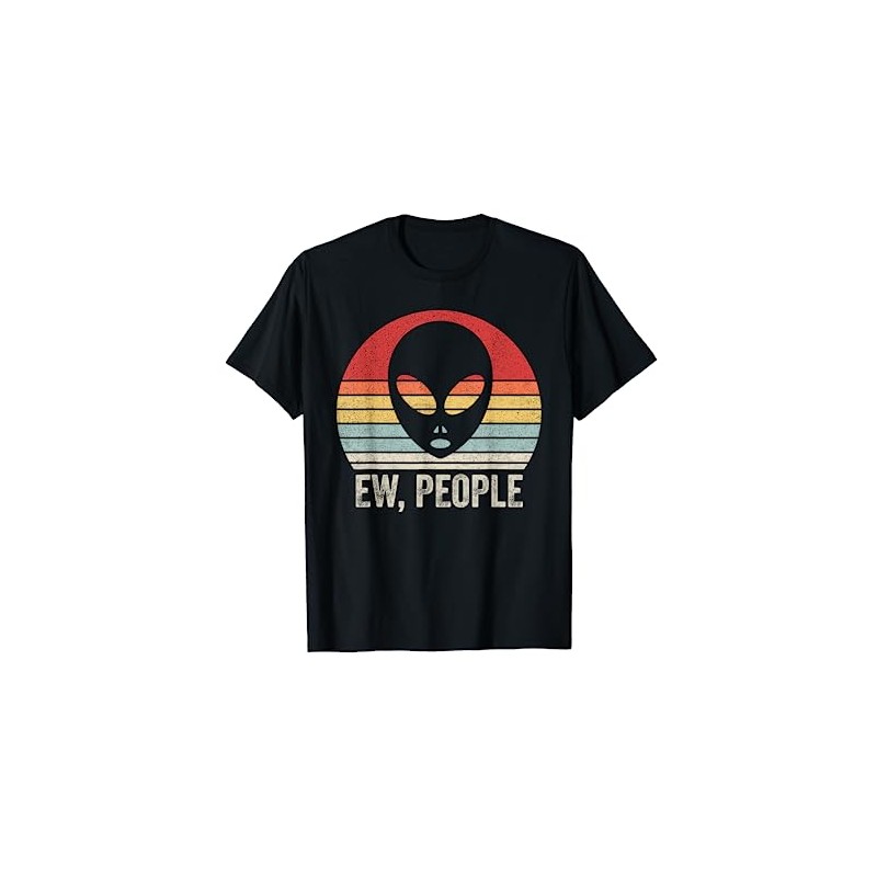 Vintage Retro Ew, People Alien T-Shirt