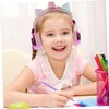 SEWACC Boy Girl Over Ear Headphones with Mic Volume for