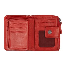 The Chesterfield Brand Mavona Leather Wallet 10 cm, red, Classic