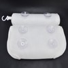 Mesh Bathroom Pillow Soft Comfortable Suction Cup Pillow Bath Tub