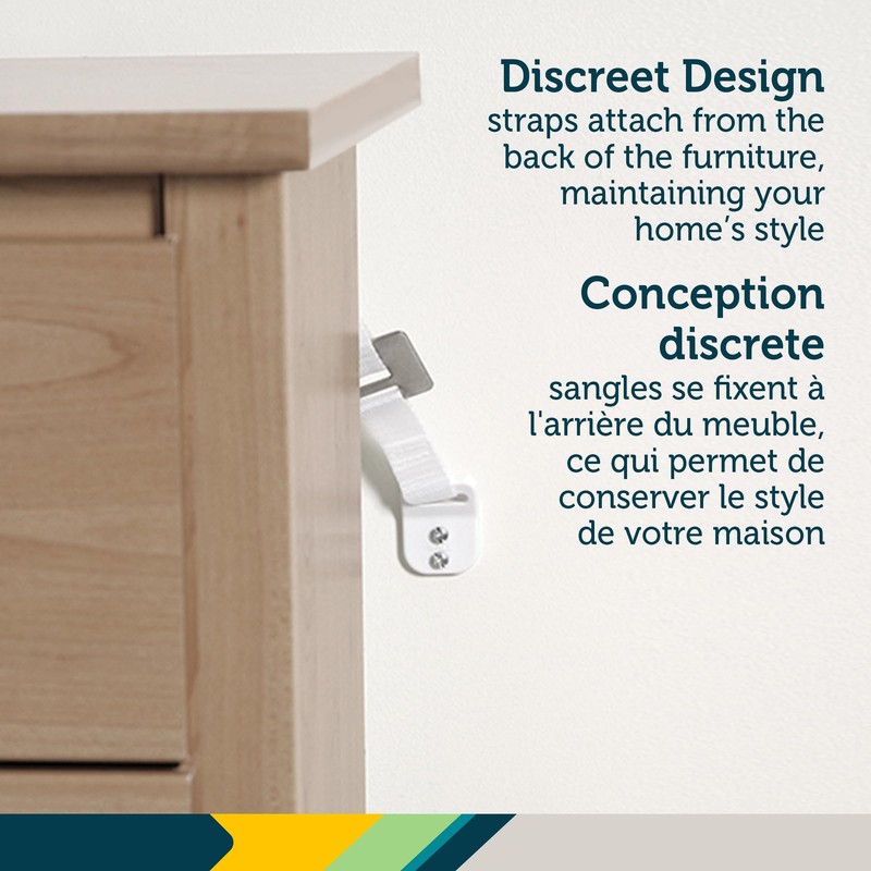 Safety 1st Furniture Wall Straps 4 Pack