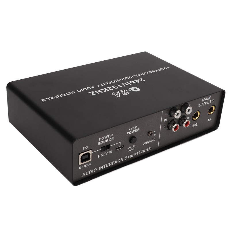 USB Live Sound Card Digital Mixing Live Computer Recording USB