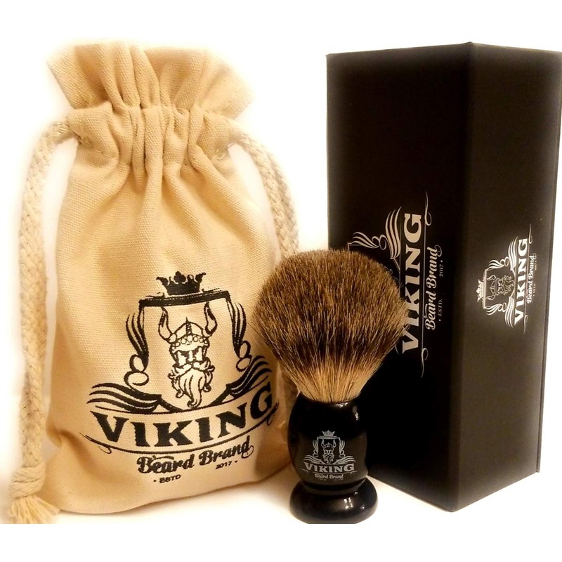 Shaving Brush - Best Badger Hair Bristle Shave Set for