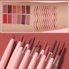 Set De 12 Delineadores De Labios Mate Y Fáciles De