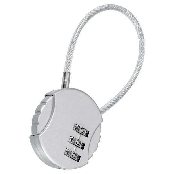 TOP-VIGOR 1Pcs Combination Lock 5 Inch, 3 Digit Outdoor Waterproof