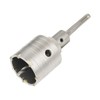 Meccion Carbide Hole Saw Drill Bit 60mm with 110mm SDS