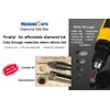 2-1/4" 57.5 mm DiamondSure Diamond Hole Saw Drill Bit for