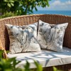 Outdoor Cushion Weatherproof Cushion Cover Abstract Retro Waterproof Sofa Cushion