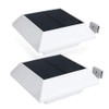 Hoshine Solar Powered Gutter Lights Outdoor (2 - Pack), 6