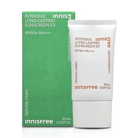Innisfree Intensive Long Lasting Sunscreen EX 60ml / 이니스프리 인텐시브 롱래스팅 선스크린 EX 60ml